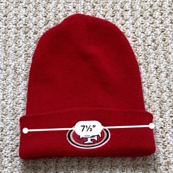 SAN FRANCISCO 49ers | NFL Unisex Beanie Hat - Picture 5 of 7